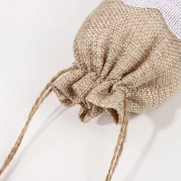 50Pcs/Lot 8x10 10x14 13x18cm Heart Shape Jute Gift Bags Cotton Linen Small Jewelry Pouches Burlap Drawstring Packaging Gift Bags