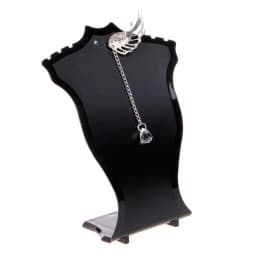 Plastic Mannequin Necklace Display Bust Stand Holder Jewellry Mannequin Bust Rack for Necklaces Pendant Earrings Display Shelf