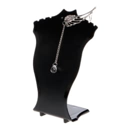 Plastic Mannequin Necklace Display Bust Stand Holder Jewellry Mannequin Bust Rack for Necklaces Pendant Earrings Display Shelf