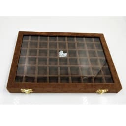Velvet Large Jewelry Box Nail Art Decoration Display Box with Glass Lid Jewelry Small Accessories Storage Box Fashionable Sto...