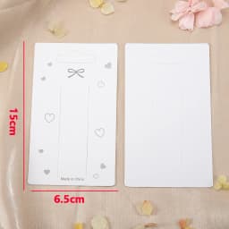 50pcs/Lot Hair Accessories Cardboard&Card Heads Children's Hair Clip Accessories Cards Hang Tags Cards Packaging Paper Cards