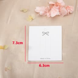 50pcs/Lot Hair Accessories Cardboard&Card Heads Children's Hair Clip Accessories Cards Hang Tags Cards Packaging Paper Cards