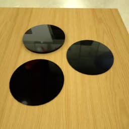 4.5mm thick Round Acrylic Plate Jewelry Tray Colorful Display Organizer Sheets Perspex Round Disc Colorful Board