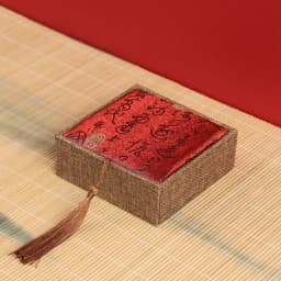 Vintage Tassel Jewelry Box Necklace Jade Bangle Bracelet Pendant Storage Display Box Chinese Style Jewelry Packaging Box