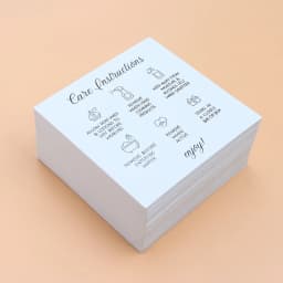 Paper Jewelry Care Cards Gift Necklace Earring Cards Box Packaging For Jewelry Small Businesses Supply 6.5/ 8.5cm