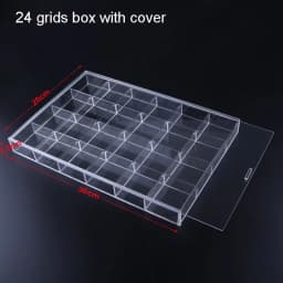 2024 acrylic jewelry box jewellery organizer holder tray display storage for beads charm earring bracelet collections