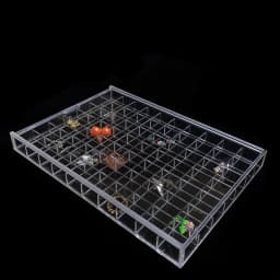 2024 acrylic jewelry box jewellery organizer holder tray display storage for beads charm earring bracelet collections