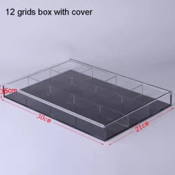 2024 acrylic jewelry box jewellery organizer holder tray display storage for beads charm earring bracelet collections