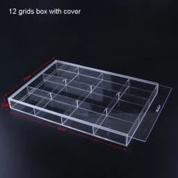 2024 acrylic jewelry box jewellery organizer holder tray display storage for beads charm earring bracelet collections