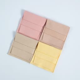 5Pcs Microfiber Jewelty Bag 6.2x6.2cm 8x8cm Suede Velvet Envelope Flap Strip Pouch Ring Earrings Bracelet Pendant Storage Sack