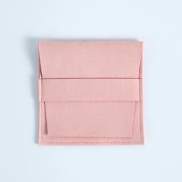 5Pcs Microfiber Jewelty Bag 6.2x6.2cm 8x8cm Suede Velvet Envelope Flap Strip Pouch Ring Earrings Bracelet Pendant Storage Sack
