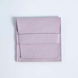 5Pcs Microfiber Jewelty Bag 6.2x6.2cm 8x8cm Suede Velvet Envelope Flap Strip Pouch Ring Earrings Bracelet Pendant Storage Sack