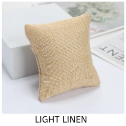 3PCS Beige Black Grey Gift Jewelry Cushion Fabric Pillow For Watch Bangle Bracelet Display Holder DIY Accessories Wholesale