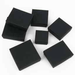 1PC Black Paper Jewelry Box Bracelet Necklace Ring Earring Box Handmde Kraft Wedding Gifts Packaging Box Jewelry Accessories