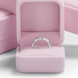 Pink Velvet Jewelry Box Set Jeweler Specialized Cases for Rings, Earrings, Bracelets, Necklaces, Premium Gift Storage Organizer