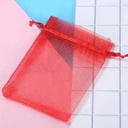 100pcs/Lot 24 Color 20x30 25x35 30x40 35x50cm Organza Drawstring Bags& Pouches Jewelry Bags Drawstring Bags Gift Packaging Bags