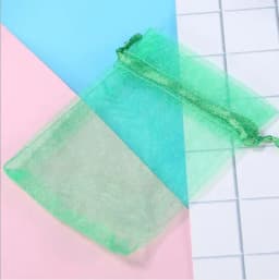 100pcs/Lot 24 Color 20x30 25x35 30x40 35x50cm Organza Drawstring Bags& Pouches Jewelry Bags Drawstring Bags Gift Packaging Bags