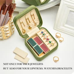 TAIMY High Quality Velvet Mini Vintage Travel Portable Girl Custom Logo Jewelry Box Jewelry Gifts Packaging Storage Case