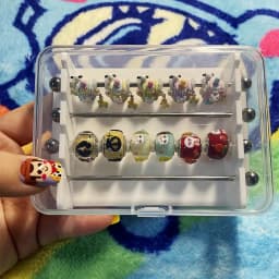 Acrylic Trollbeads Collection Overview Jewelry Storage Box Bracelet Beads Play Tray Organizer Case for Rondelles Charms Holder
