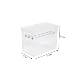 Acrylic Trollbeads Collection Overview Jewelry Storage Box Bracelet Beads Play Tray Organizer Case for Rondelles Charms Holder