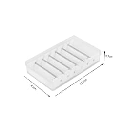 Acrylic Trollbeads Collection Overview Jewelry Storage Box Bracelet Beads Play Tray Organizer Case for Rondelles Charms Holder