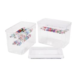 Acrylic Trollbeads Collection Overview Jewelry Storage Box Bracelet Beads Play Tray Organizer Case for Rondelles Charms Holder