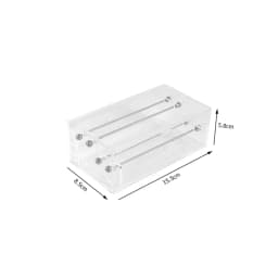 Acrylic Trollbeads Collection Overview Jewelry Storage Box Bracelet Beads Play Tray Organizer Case for Rondelles Charms Holder