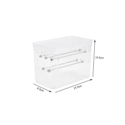 Acrylic Trollbeads Collection Overview Jewelry Storage Box Bracelet Beads Play Tray Organizer Case for Rondelles Charms Holder