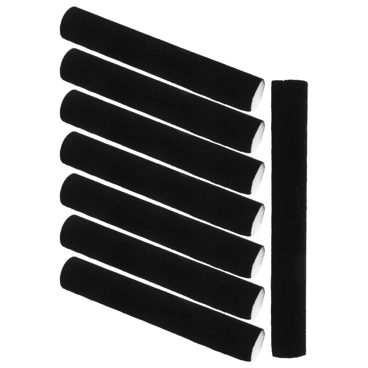 8Pcs Jewelry Tray Dividers Flexible Drawer Organizer Soft Lined Insert Storage Box for Earrings Necklaces Vanity Display