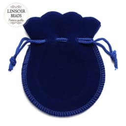 10pcs/lot Fashion 7*9cm Velvet Bag Drawstring Pouch Black/Red Calabash Jewelry Packing Bags Wedding/Christmas Gift Bag F3991