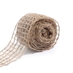 1-10Meter Natural Jute Burlap Ribbons Vintage Linen Burlap Fabric Ribbon for Handmade Crafts Wedding Bouquet Gifts Packaging Bow