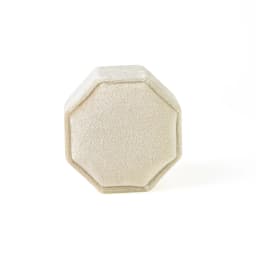 TAIMY Mini Velvet Octagon Custom Logo Jewelry Box Muti Color Three Slots Double Ring Box Wedding Marry Gifts Ring Case