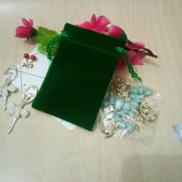 100pcs/Lot Multicolor Velvet Bags Jewellery Pouches 5x7 7x9 9x12 cm Drawstring Gifts Bags Christmas Wedding Gifts Packaging Bags