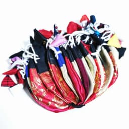 10PCS Mix Nepal Hand Cotton Pouches Jewelry Bags Accessories C18