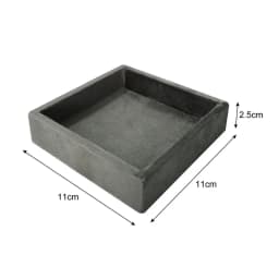 Soft Velvet Jewelry Storage Tray Earring Brooch Cufflinks Organizer Case Ring Pendant Small Item Holder 11*11cm