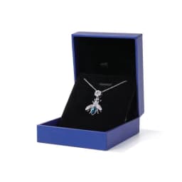 Finest Leatherette Jewelry Ring Earring Bracelet Pendant Necklace Gift Display Packaging Box Jewellery Present Storage Organizer
