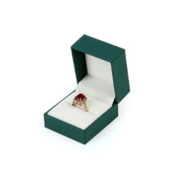 Finest Leatherette Jewelry Ring Earring Bracelet Pendant Necklace Gift Display Packaging Box Jewellery Present Storage Organizer