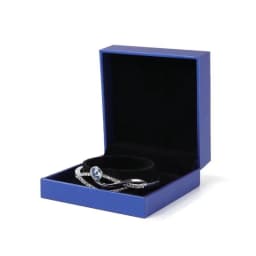 Finest Leatherette Jewelry Ring Earring Bracelet Pendant Necklace Gift Display Packaging Box Jewellery Present Storage Organizer