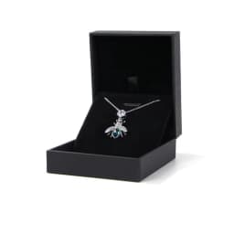 Finest Leatherette Jewelry Ring Earring Bracelet Pendant Necklace Gift Display Packaging Box Jewellery Present Storage Organizer