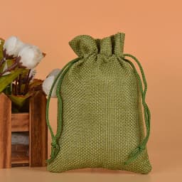 50Pcs 13x18 15x20 17x23 20x30 cm Colorful Jute Burlap Hessian Gift Drawstring Bags Jewelry Gift Packaging Bags Jute Gift Bags