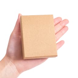 12pcs Kraft Cotton Filled Cardboard Jewelry Box with Sponge Insert, 9x7x3cm Rectangle Display Box for Ring Necklace Earring Set