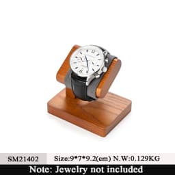Oirlv Wooden Watch Stand Bracelet Display Rack Jewelry Storage Electronic Watch Holder Jewelry Retail Stores Watch Holder Gift
