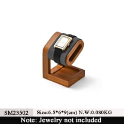Oirlv Wooden Watch Stand Bracelet Display Rack Jewelry Storage Electronic Watch Holder Jewelry Retail Stores Watch Holder Gift
