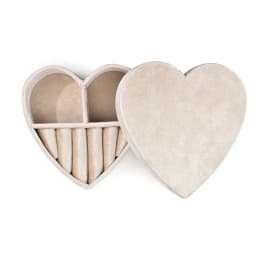 TAIMY European Retro Heart Shape Velvet Ring Jewelry Box Birthdays Valentine Wedding Personalise Gifts Display Packaging Case