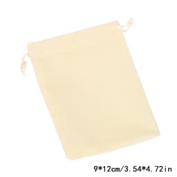 10pcs 7x9cm 9x12cm Velvet Bag Drawstrings Pouches Favor Bag Jewelry Gift Display Packing Bags Flannel Sachet Fabric Jewelry Bag