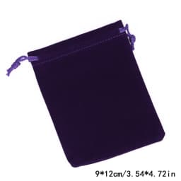 10pcs 7x9cm 9x12cm Velvet Bag Drawstrings Pouches Favor Bag Jewelry Gift Display Packing Bags Flannel Sachet Fabric Jewelry Bag