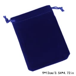 10pcs 7x9cm 9x12cm Velvet Bag Drawstrings Pouches Favor Bag Jewelry Gift Display Packing Bags Flannel Sachet Fabric Jewelry Bag