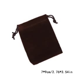 10pcs 7x9cm 9x12cm Velvet Bag Drawstrings Pouches Favor Bag Jewelry Gift Display Packing Bags Flannel Sachet Fabric Jewelry Bag