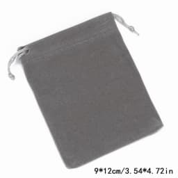 10pcs 7x9cm 9x12cm Velvet Bag Drawstrings Pouches Favor Bag Jewelry Gift Display Packing Bags Flannel Sachet Fabric Jewelry Bag