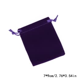 10pcs 7x9cm 9x12cm Velvet Bag Drawstrings Pouches Favor Bag Jewelry Gift Display Packing Bags Flannel Sachet Fabric Jewelry Bag